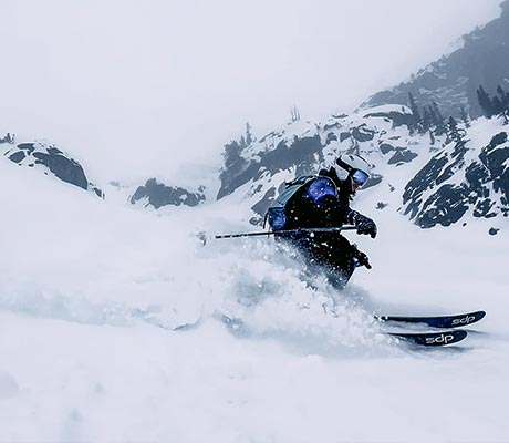 二世古 Niseko Pinnacle snowsports ski team member Ric ,雙板滑雪教練示範