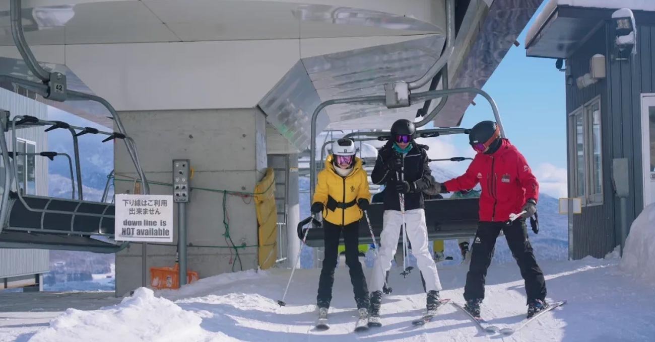 Pinnacle滑雪課程教練,搭纜車的小祕訣